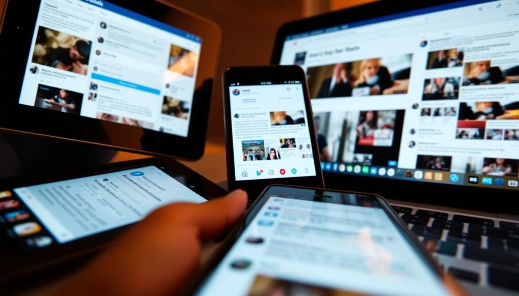 POV sur les réseaux sociaux POV sur les réseaux sociaux