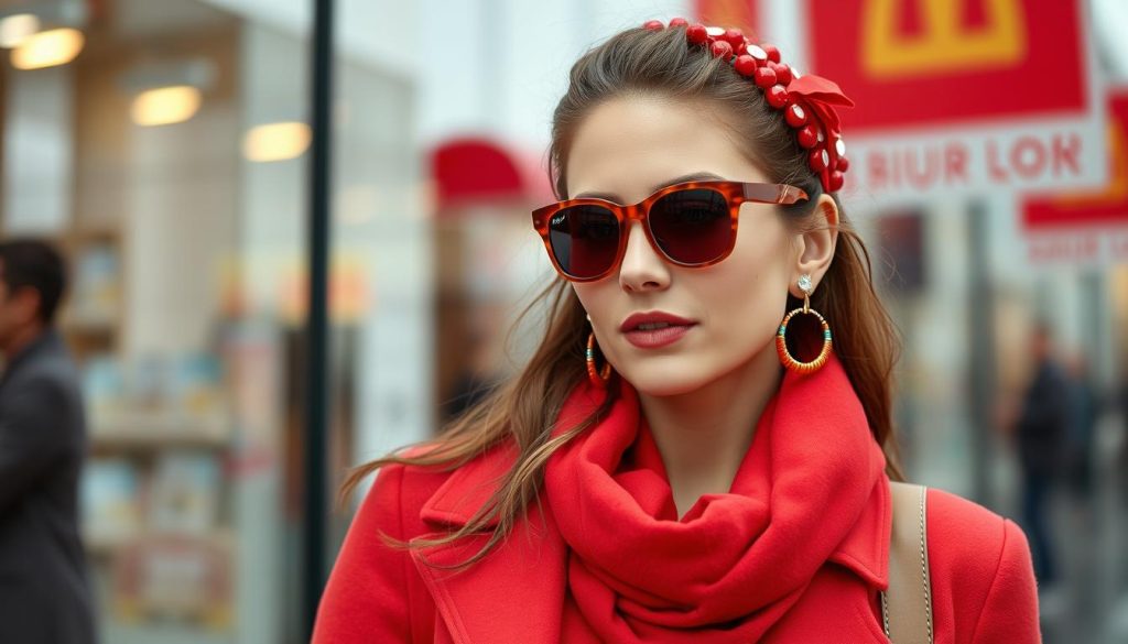 accessoires rouges mode accessoires rouges mode