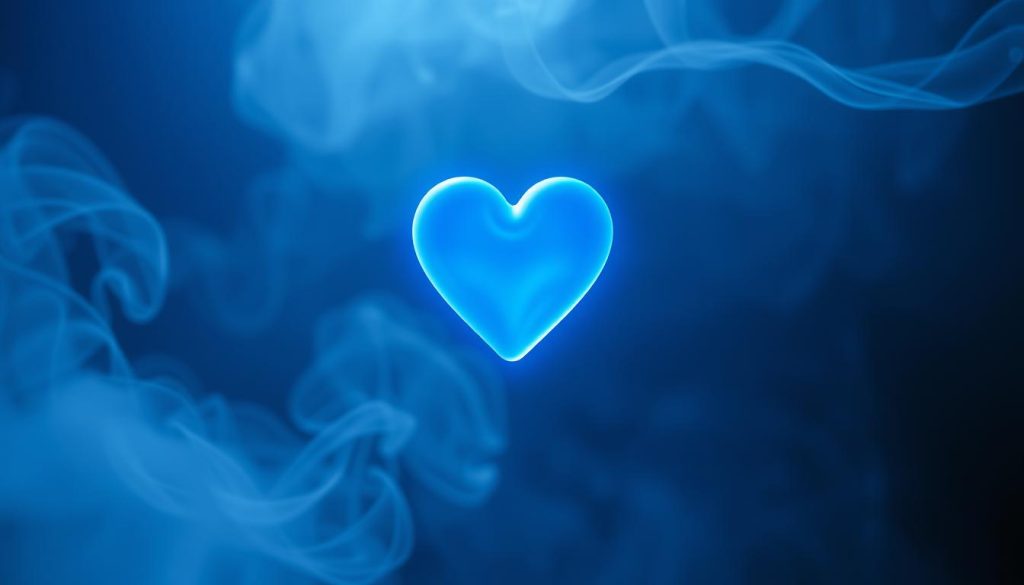 cœur bleu cœur bleu