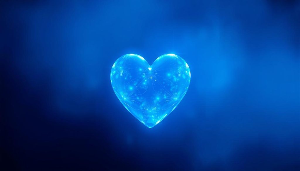 cœur bleu cœur bleu
