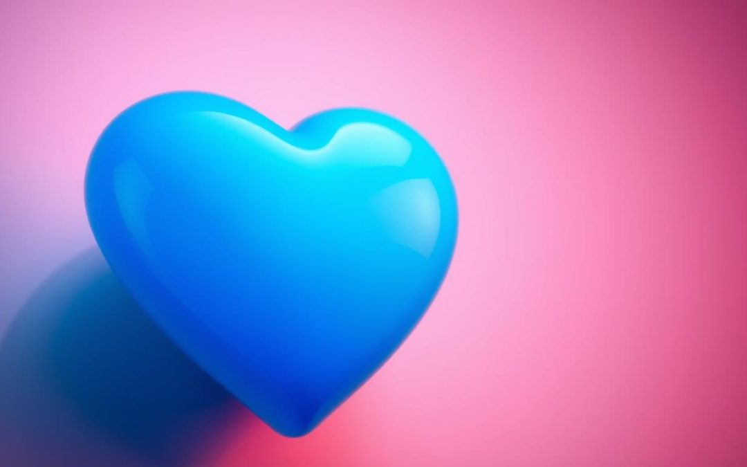 que signifie le coeur bleu