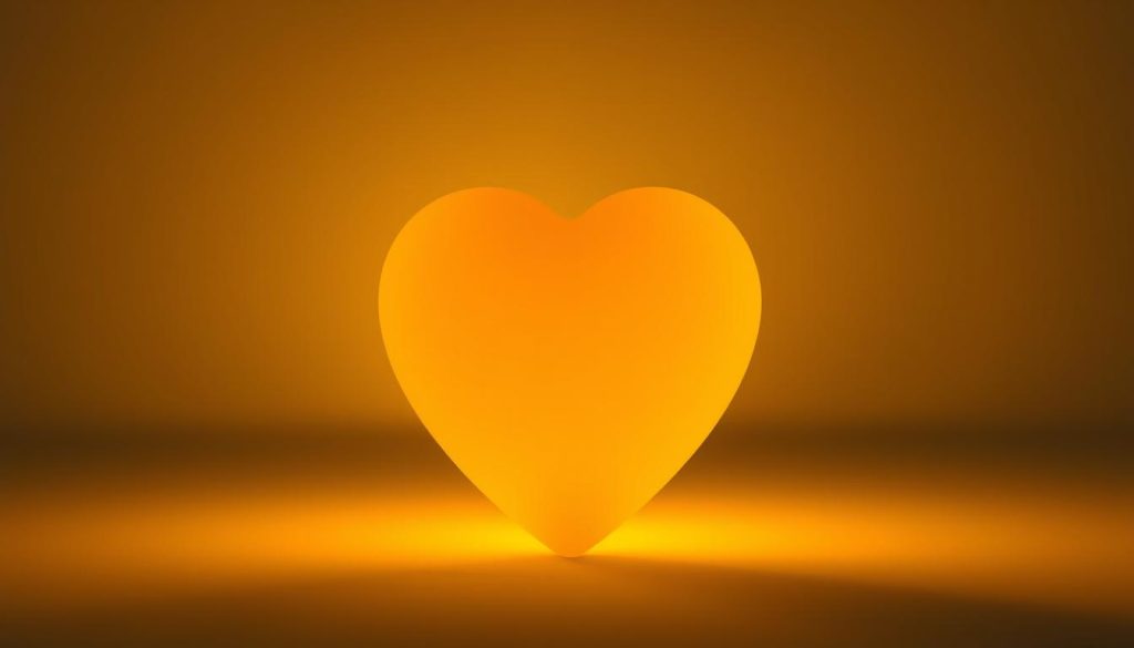 cœur jaune cœur jaune